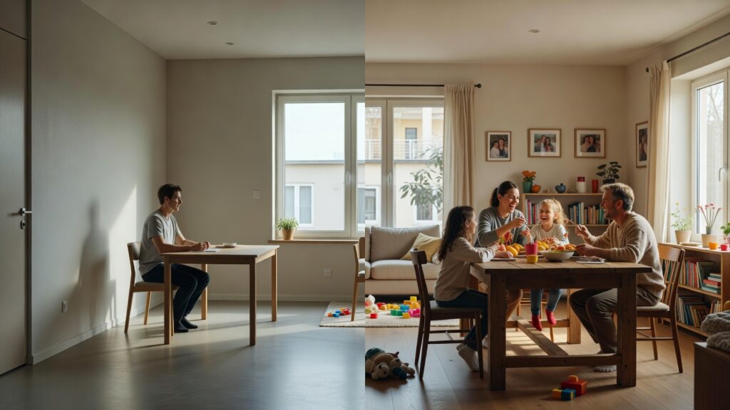Energieverbruik alleenstaand versus gezin vergelijken
