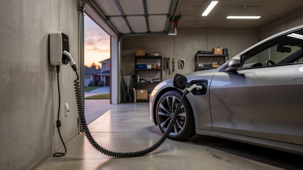 Elektrische auto laden bij dynamische tarieven