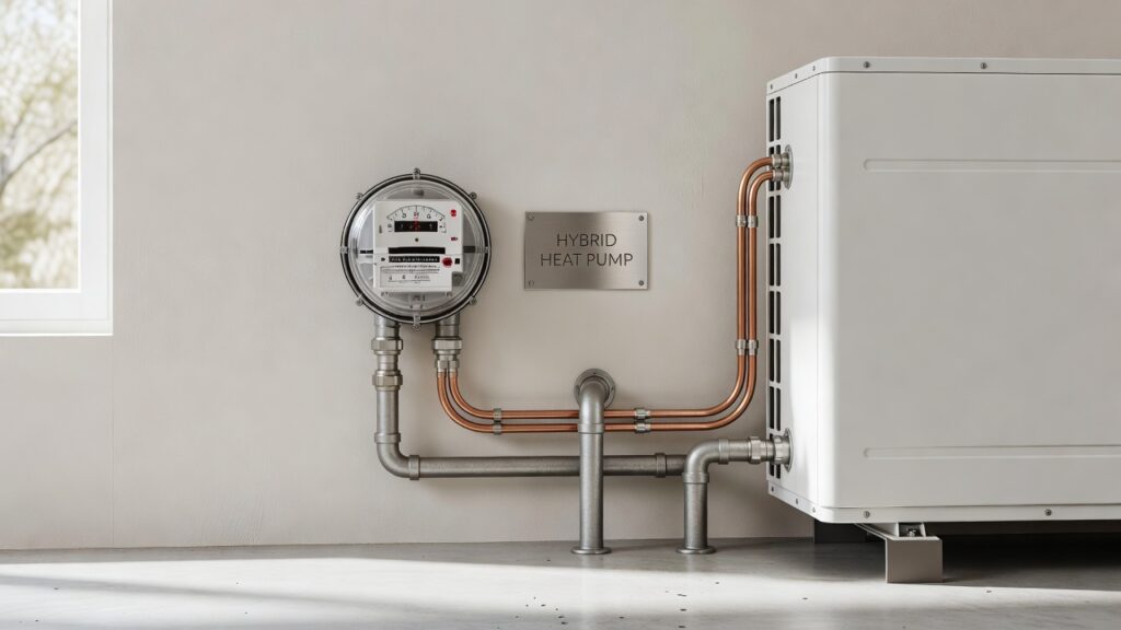 Hoeveel gas bespaar je met een hybride warmtepomp?