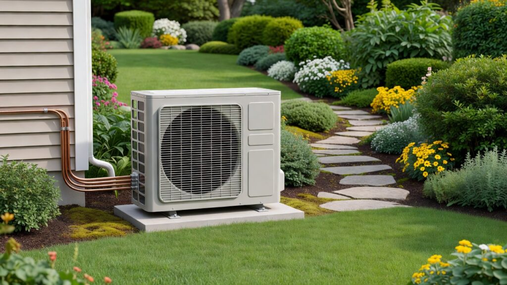 Hoeveel geluid maakt een warmtepomp buitenunit?