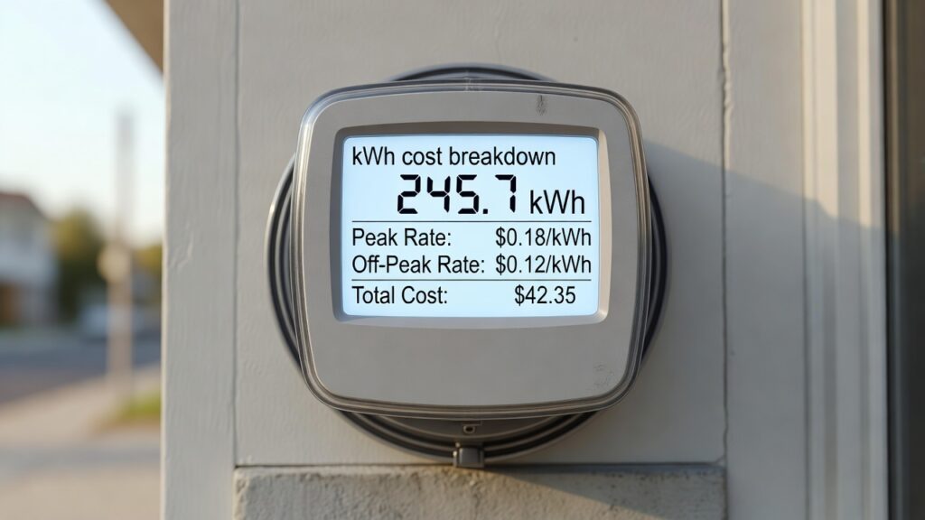 Wat kost een kWh stroom inclusief alle kosten