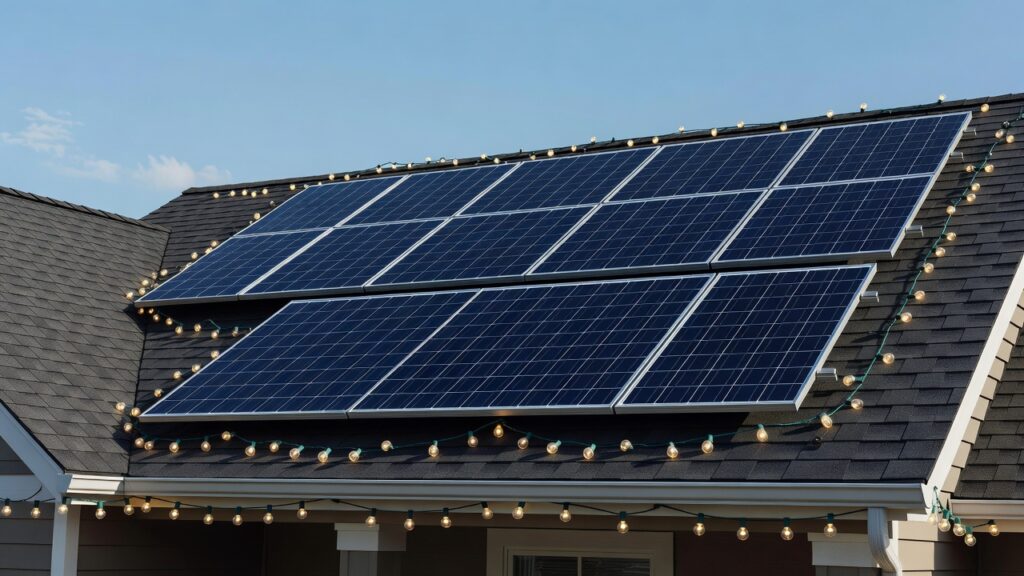 Opbrengst zonnepanelen in zomer en winter vergeleken