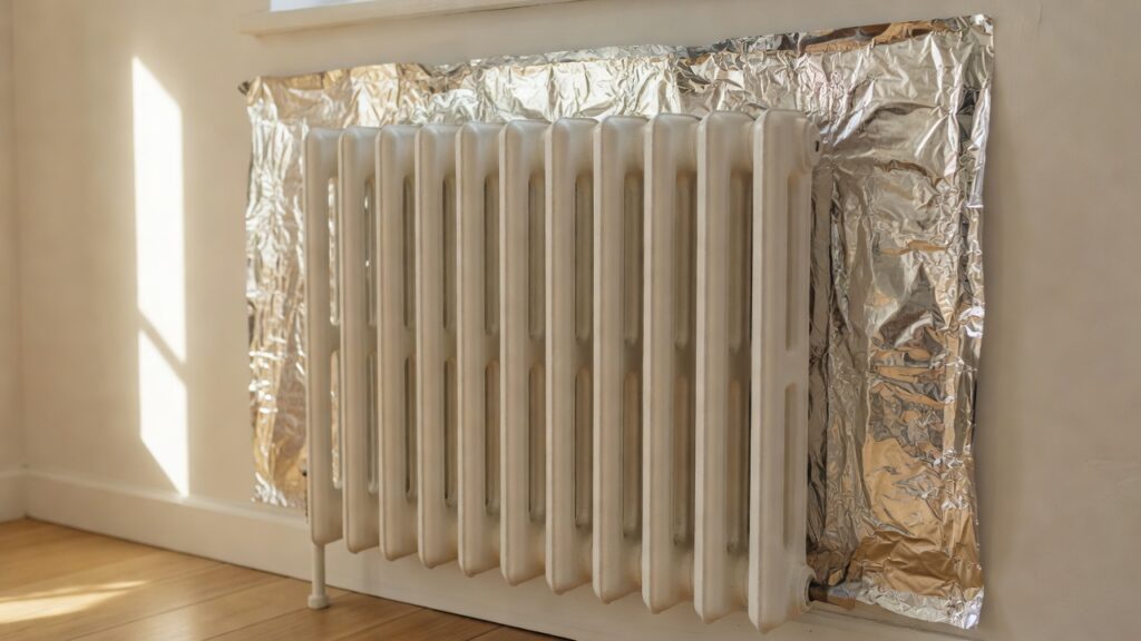 Radiatorfolie plaatsen: meetbaar effect?