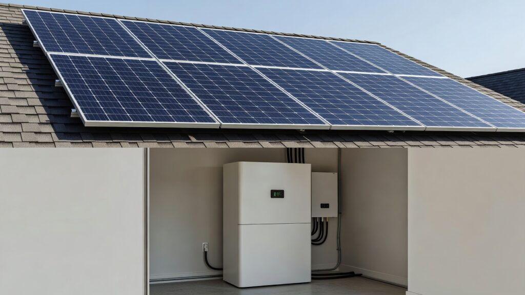 Thuisbatterij combineren met zonnepanelen