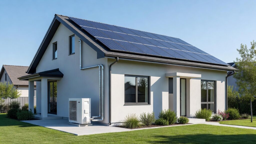 Warmtepomp combineren met zonnepanelen: loont het?