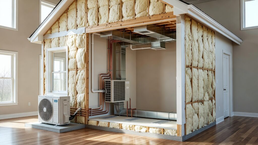 Hoe werkt een volledige all-electric warmtepomp?