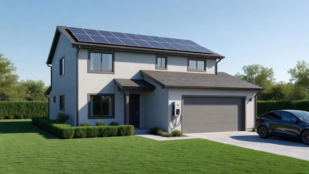 Zonnepanelen combineren met een elektrische auto